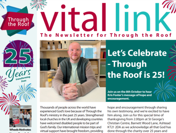 'Let's Celebrate. Through the Roof is 25!' -- The Summer 2022 Vital Link Newsletter